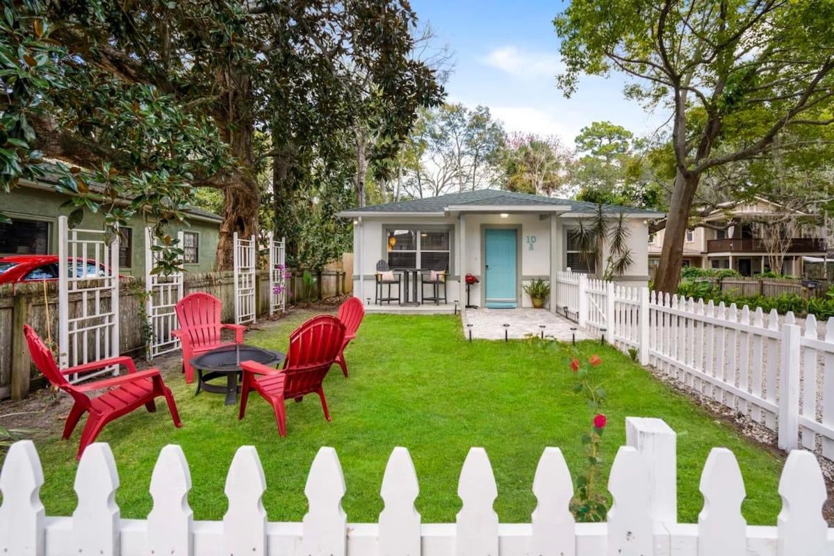 Uptown Gem The Castaway Cottage, Dog Friendly! St. Augustine Kültér fotó